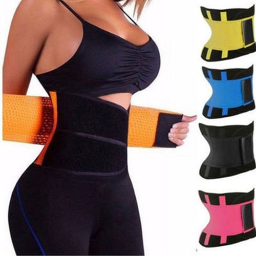 Women And Men Adjustable Elstiac Waist Support Belt Neoprene Faja