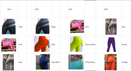 Set de 3 Leggings Moldeadores - Yoga Pants con Realce de Glúteos | Shapelyy